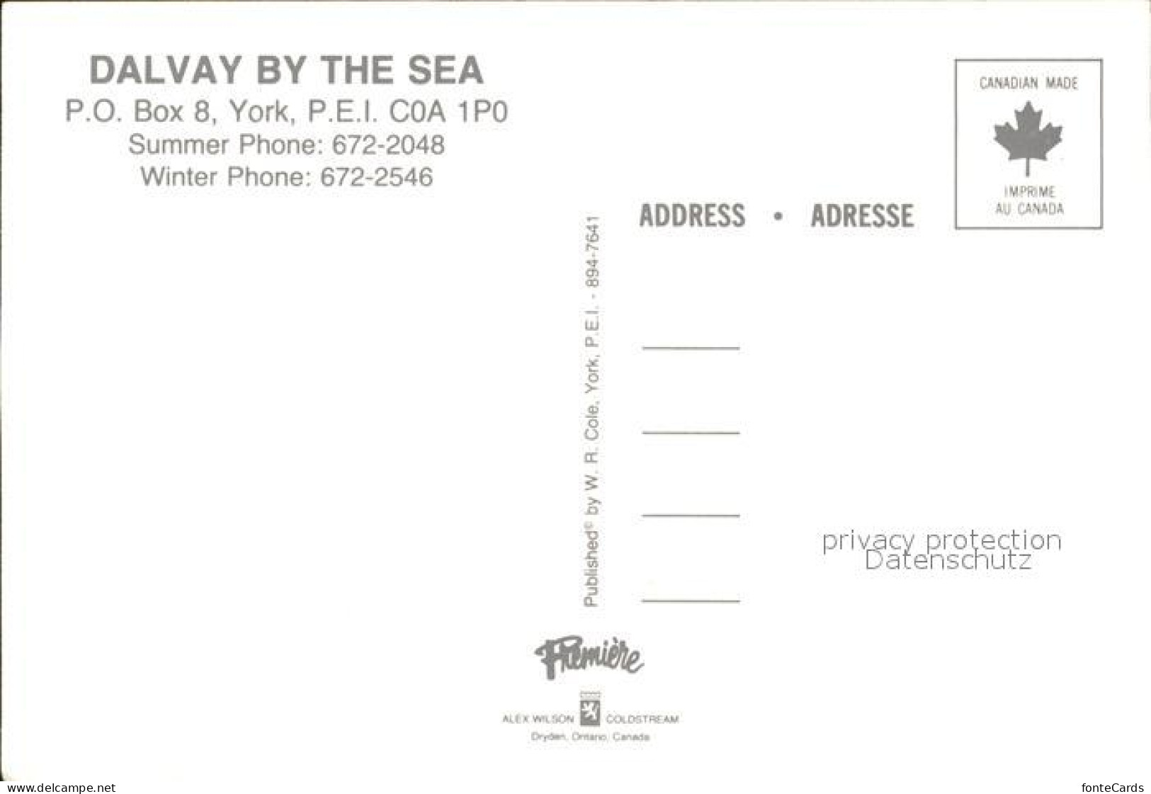72231742 York_Prince_Edward_Island Dalvay By The Sea - Unclassified