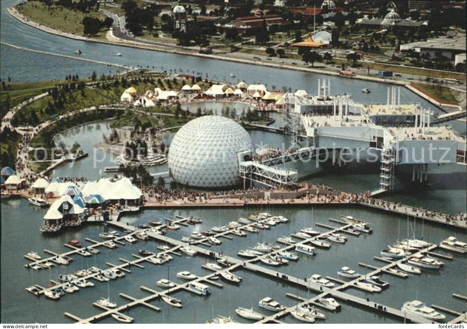 72231623 Toronto Canada Fliegeraufnahme Ontario Place  - Non Classificati