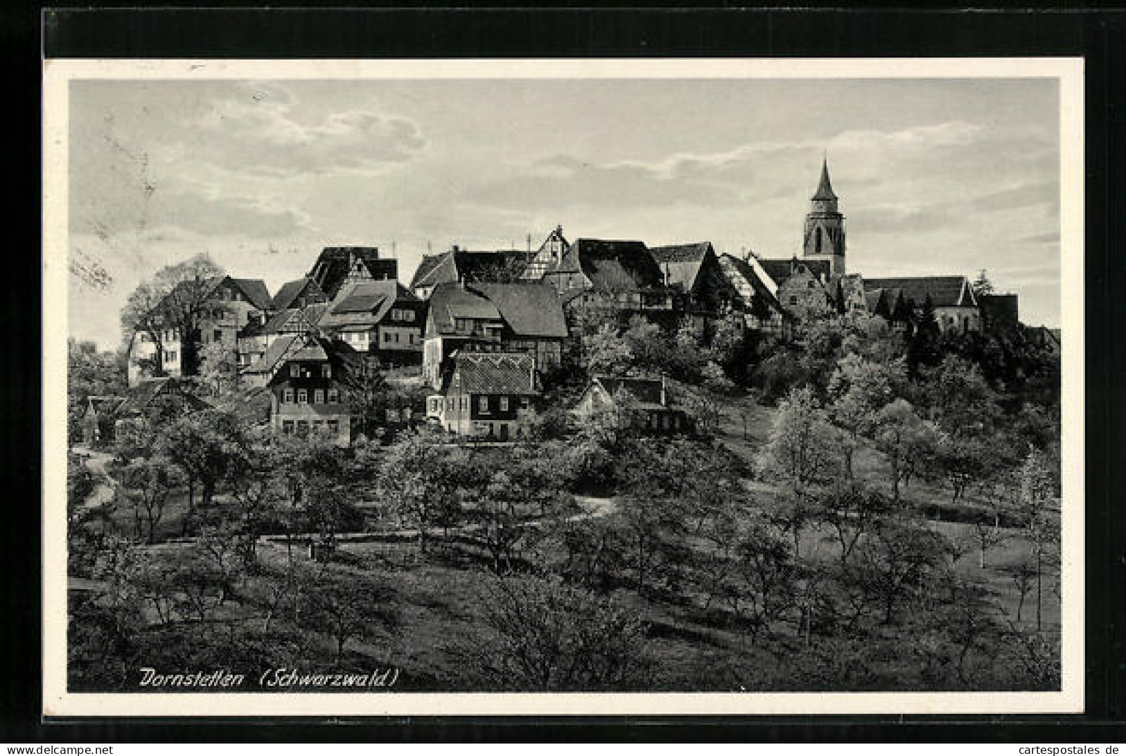 AK Dornstetten /Schwarzwald, Ortsansicht Aus Der Vogelschau  - Other & Unclassified