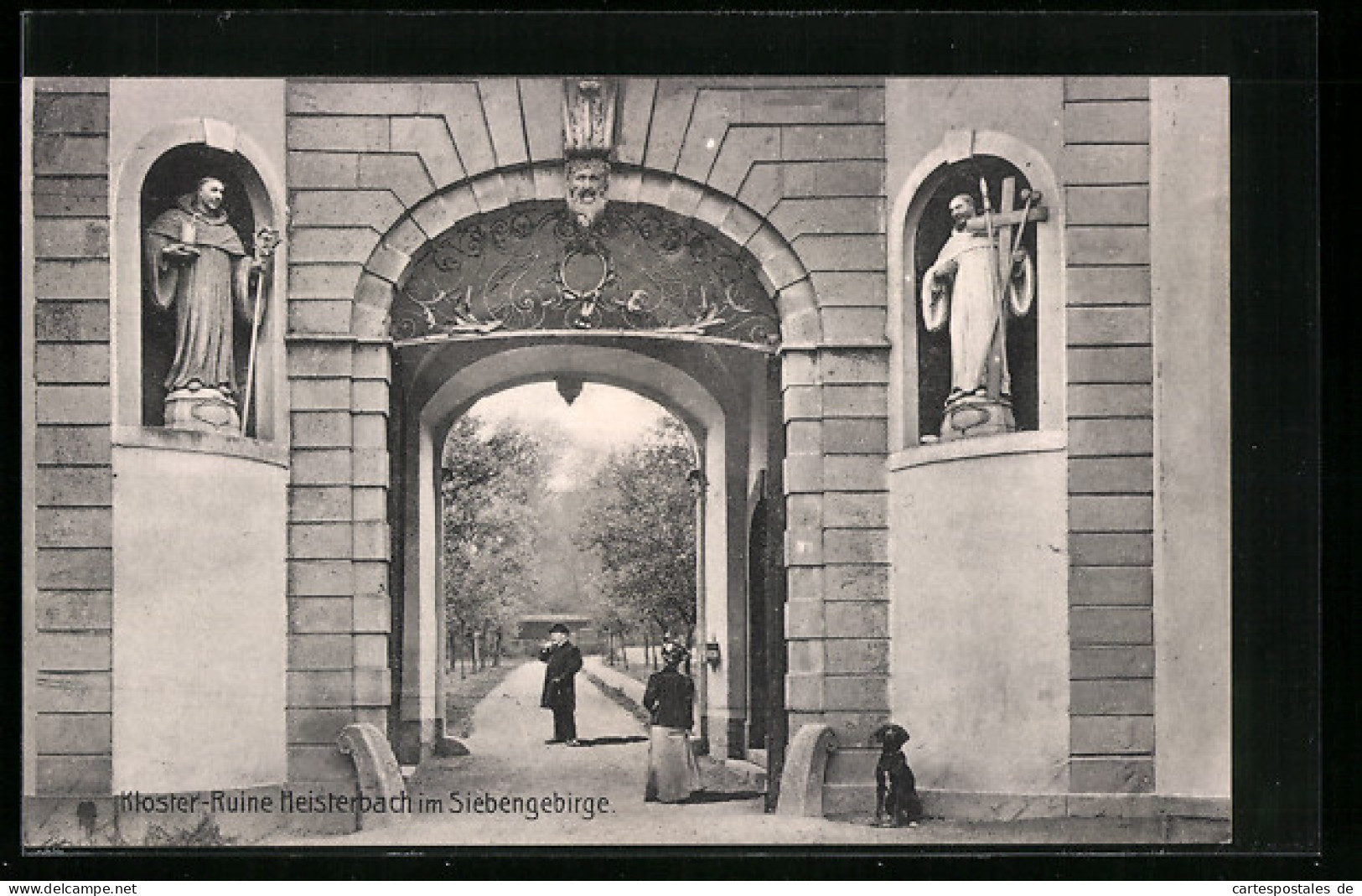 AK Heisterbach /Siebengebirge, Blick Auf Kloster-Ruine  - Autres & Non Classés