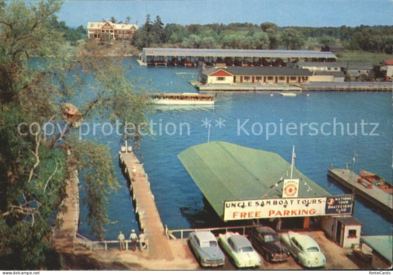 72230904 Alexandria_Bay Uncle Sam Boat Docks  - Other & Unclassified