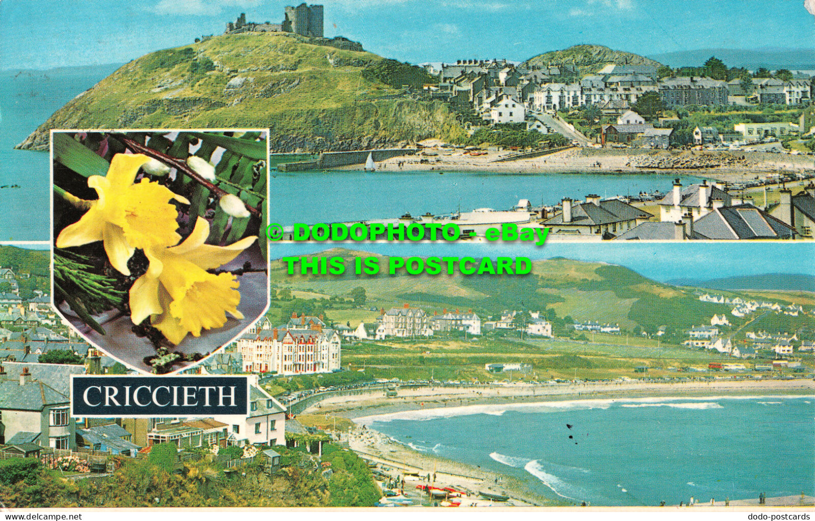 R524154 Criccieth. Color Gloss View Series. Bamforth. 1978. Multi View - Welt