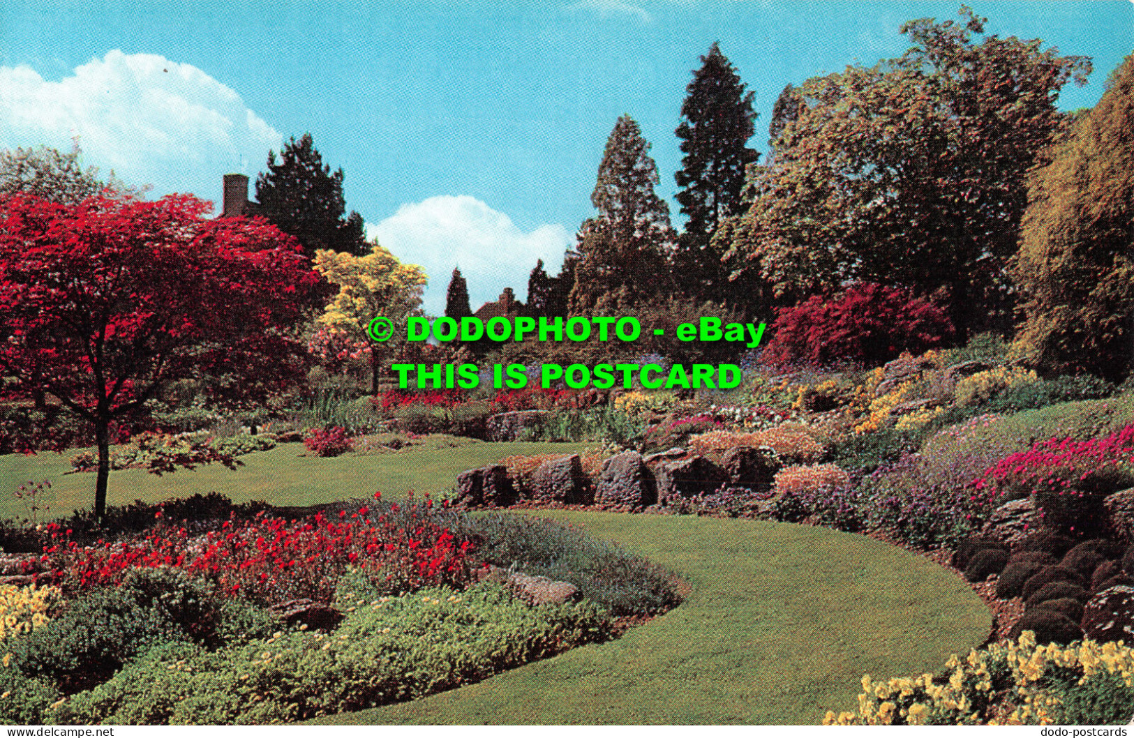 R524168 Garden. Unknown Place. Salmon. Postcard - Welt