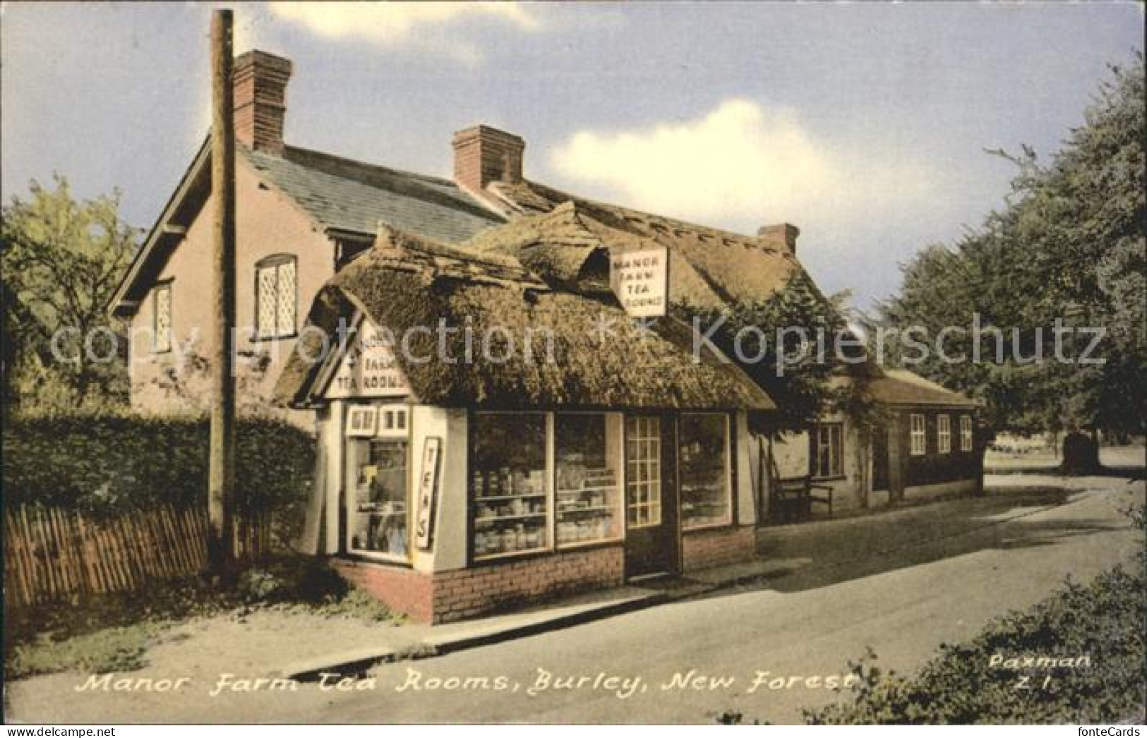 72230256 New Forest Manor Farm Tea Rooms Burley  - Altri & Non Classificati