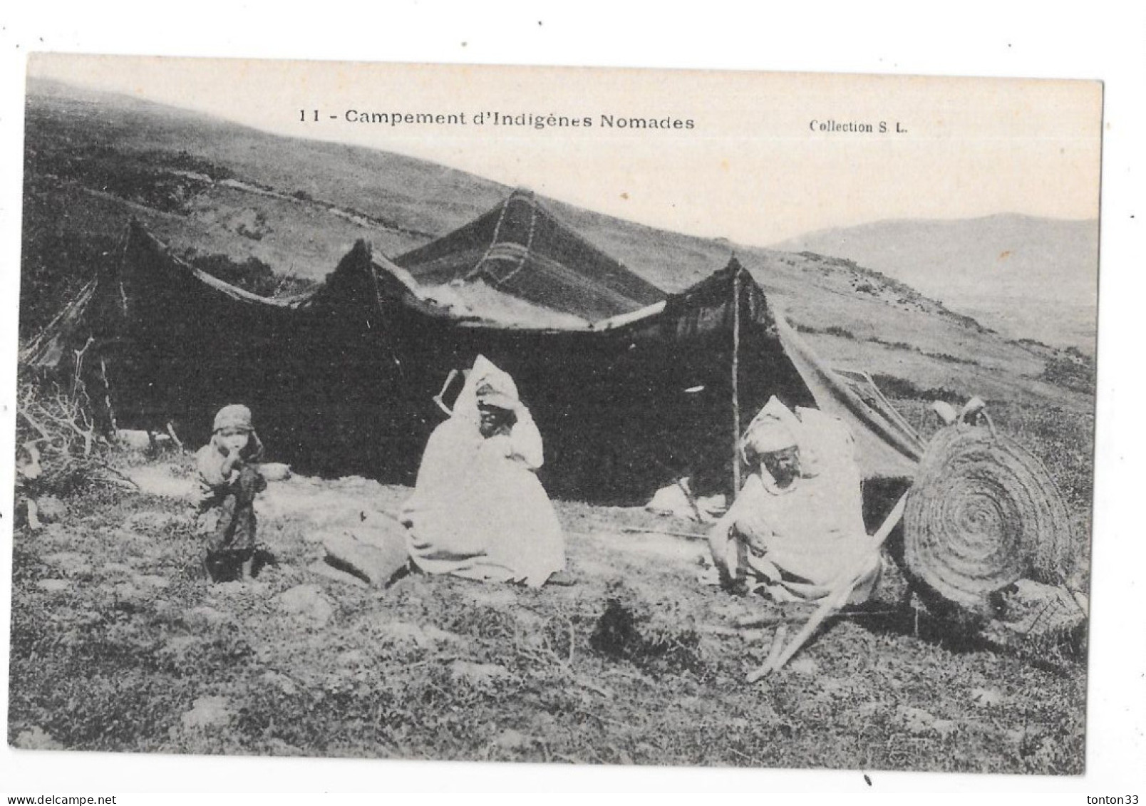 ALGERIE - Campement D'Indigènes Nomades - TOUL 7 - - Scènes & Types