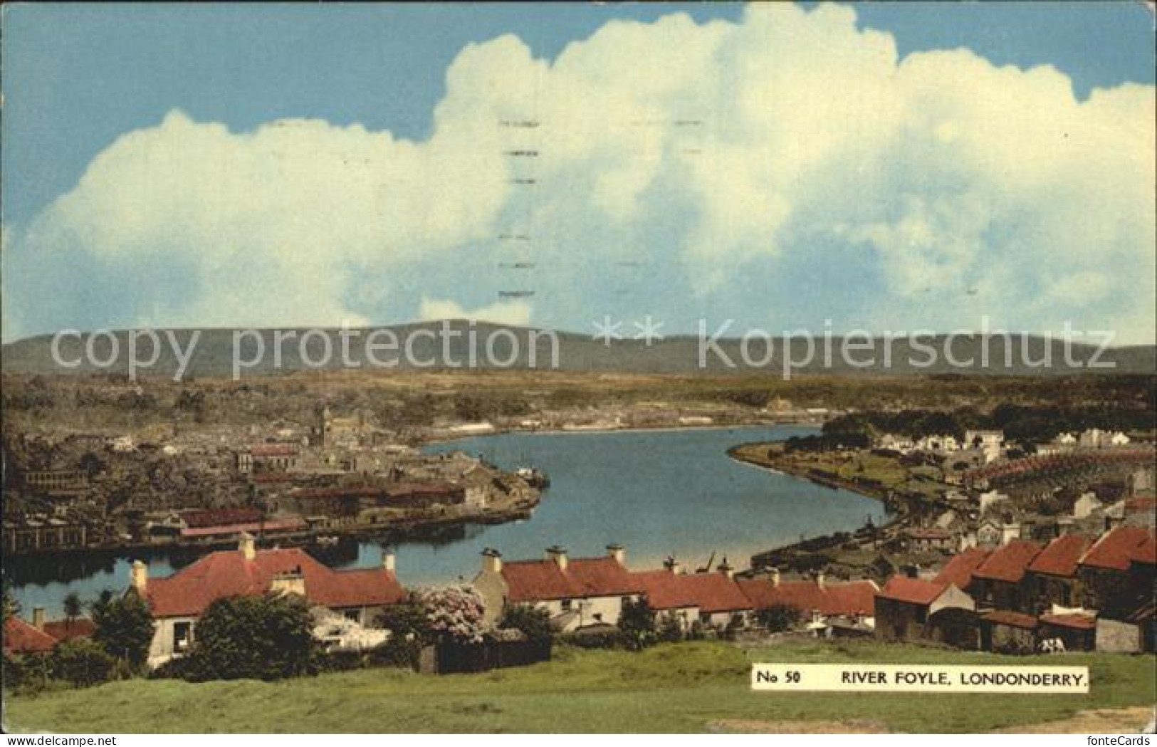 72230152 Londonderry Derry River Foyle  - Andere & Zonder Classificatie