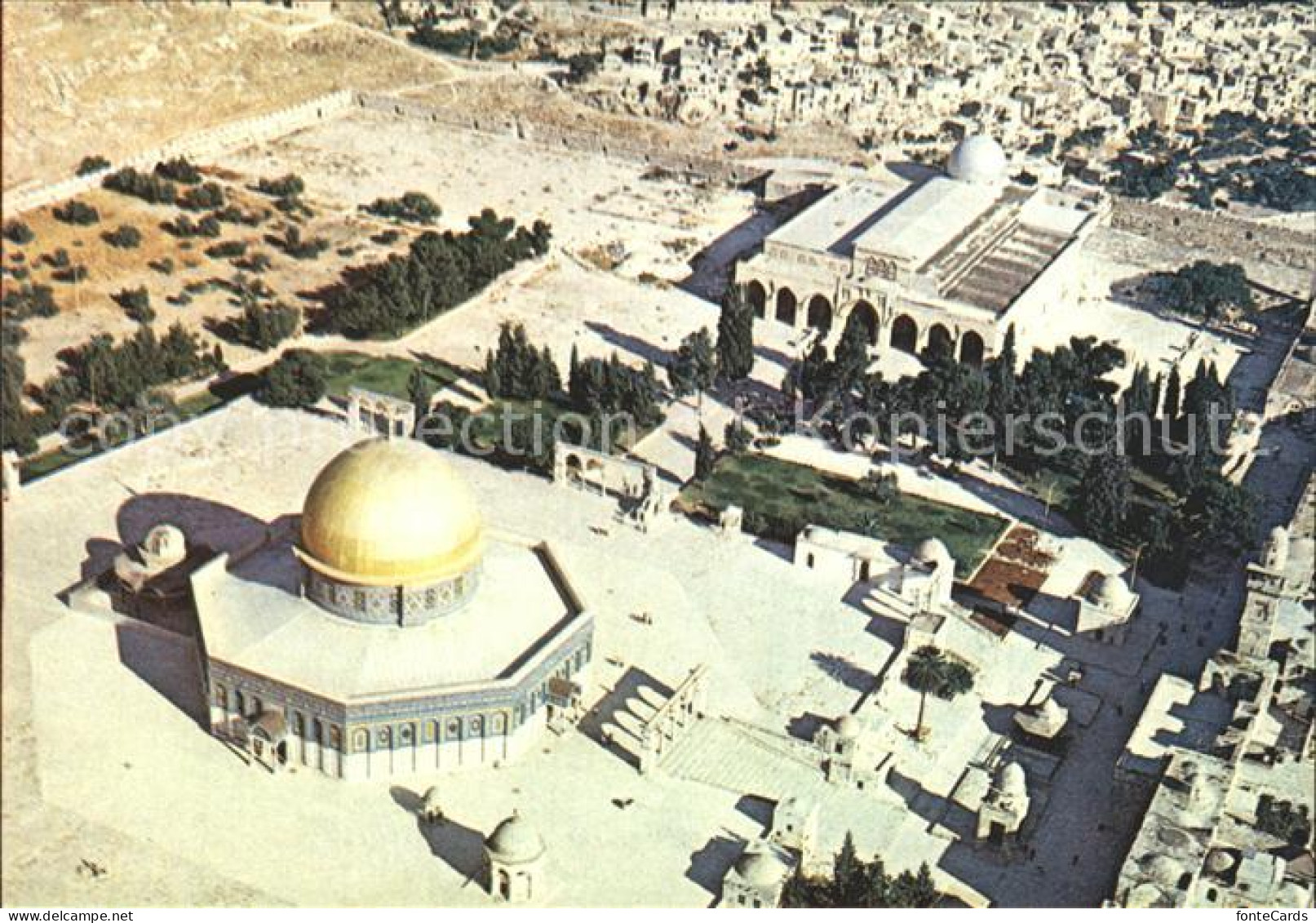 72229979 Jerusalem Yerushalayim Dome Of The Rock Kuppel Des Pelsendoms Fliegerau - Israel