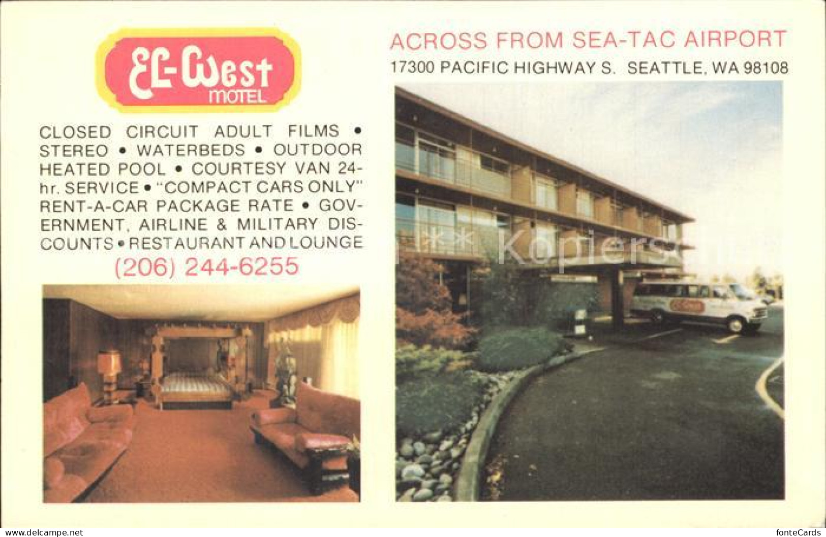 72227766 Seattle El-West-Motel - Sonstige & Ohne Zuordnung