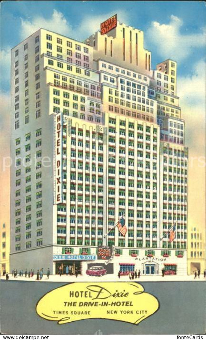 72227683 New_York_City Hotel Dixie - Altri & Non Classificati