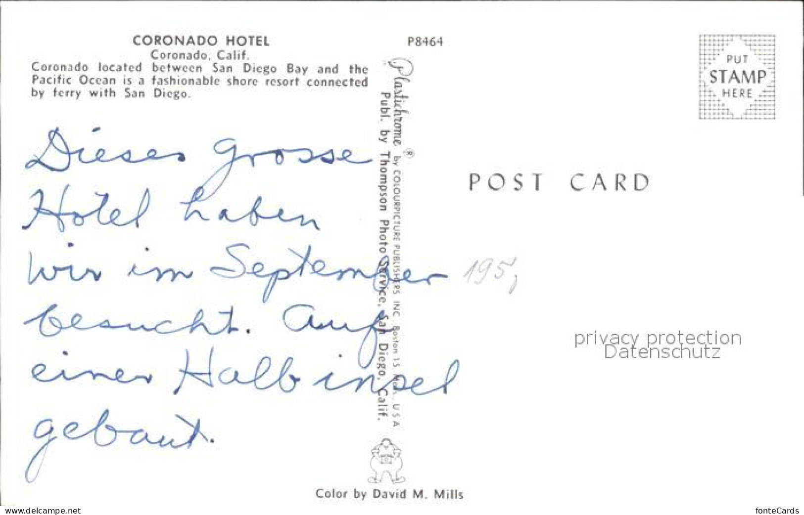 72226236 Coronado Coronado Hotel - Altri & Non Classificati