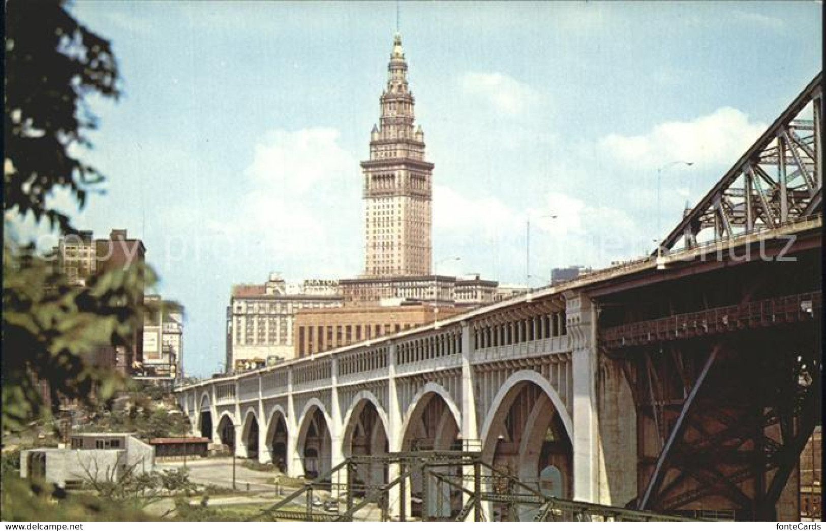 72225642 Cleveland Ohio Detroit Superior High Level Bridge Cleveland - Other & Unclassified