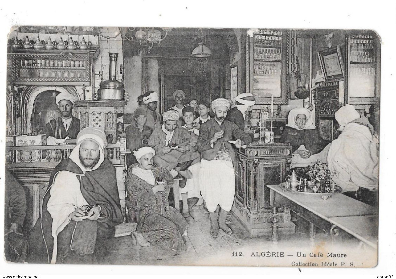 ALGERIE -  Un Café Maure - TOUL 7 - - Szenen