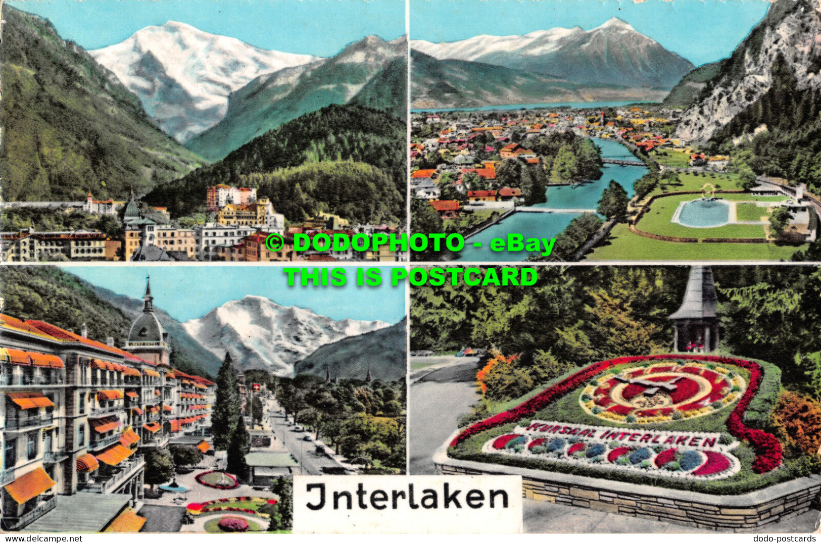 R524434 Interlaken. 221. Photoglob Wehrli A. G. 1965. Multi View - World