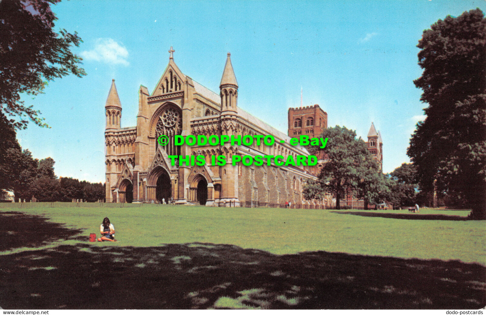 R524258 West Front. St. Albans Abbey. PT9198 - World