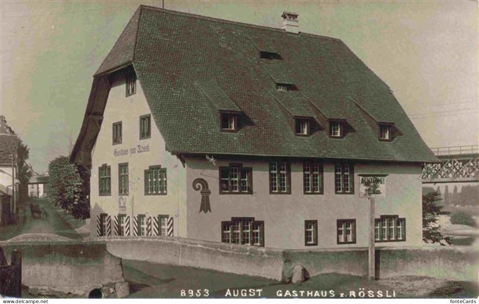 13973315 Augst_BL Gasthaus Zum Roessli - Autres & Non Classés