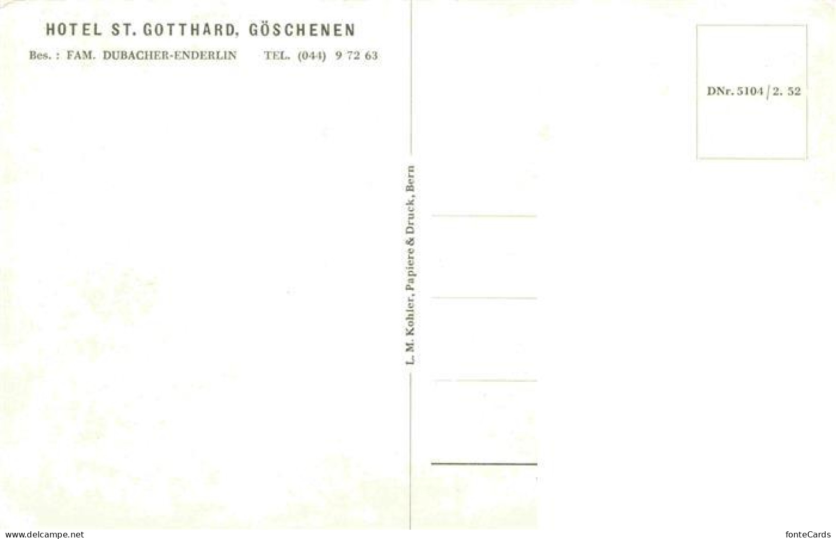 13973181 Goeschenen_Goeschenen_UR Hotel St Gotthard - Sonstige & Ohne Zuordnung