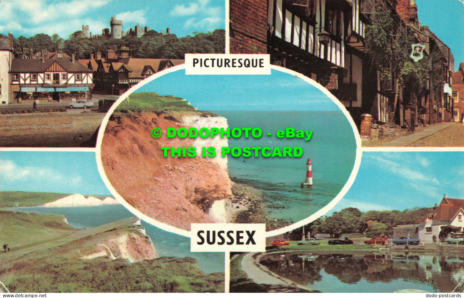 R524463 Picturesque Sussex. PLC3265. 1971. Multi View - Welt