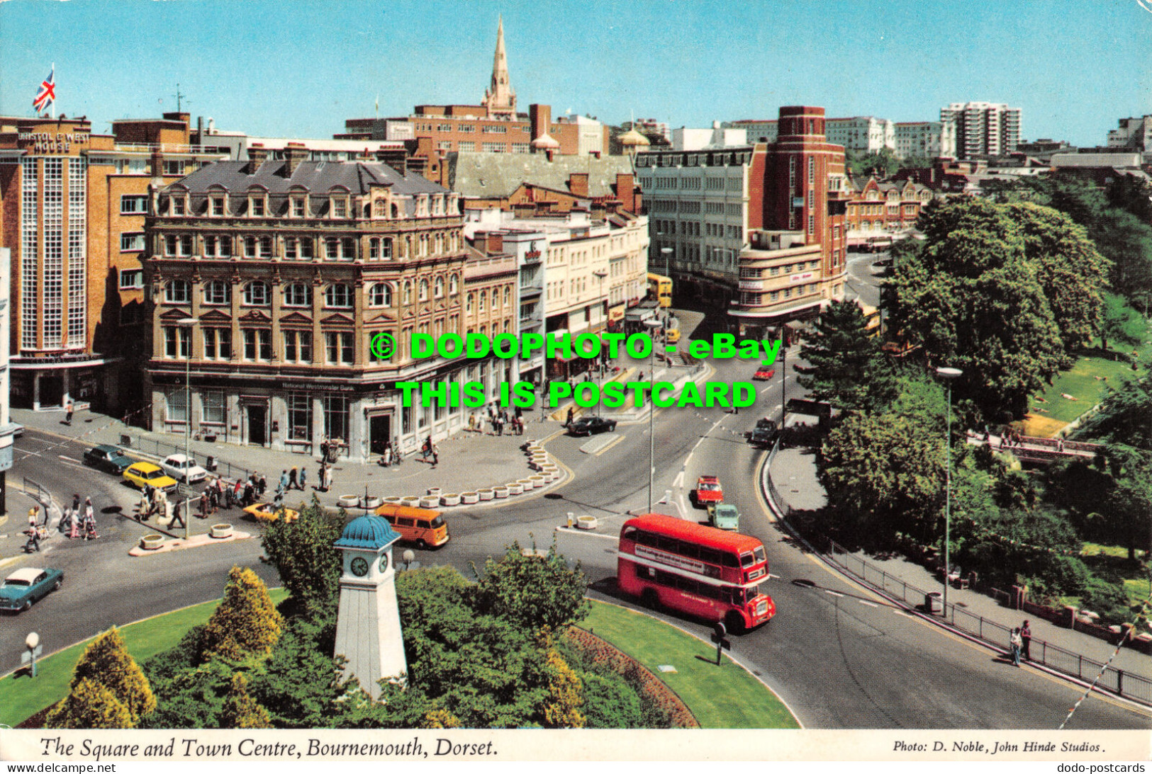 R524275 The Square And Town Centre. Bournemouth. Dorset. D. Noble. Hinde. Thunde - Welt