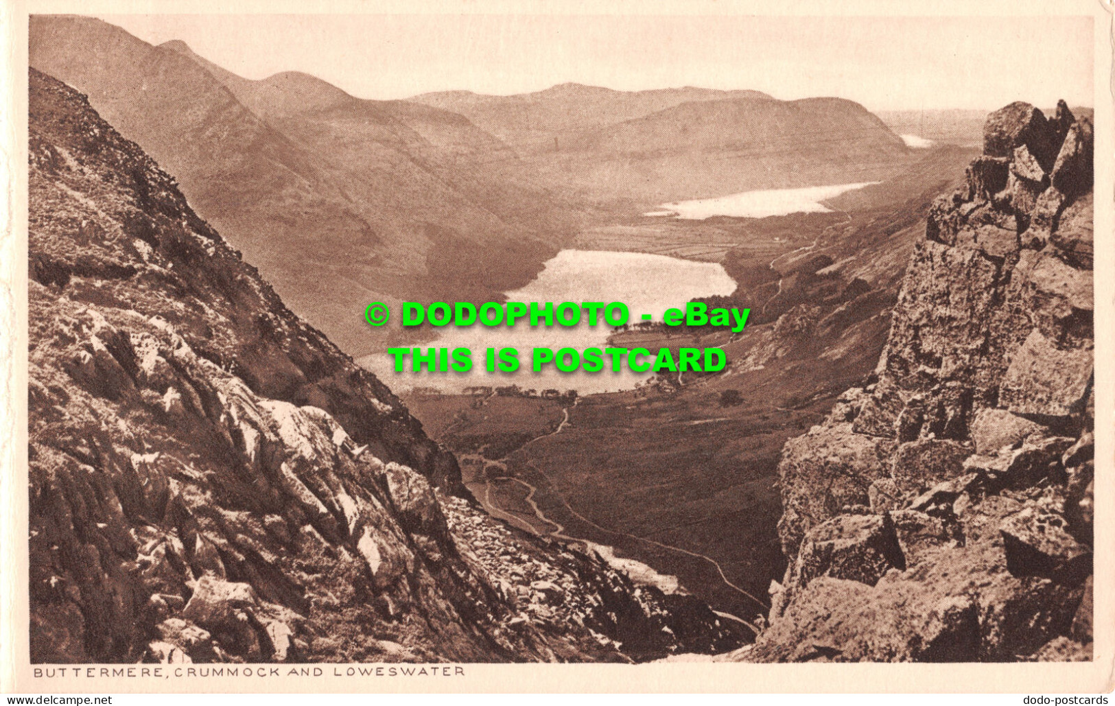 R524468 Buttermere. Crummock And Loweswater. Abraham - Welt