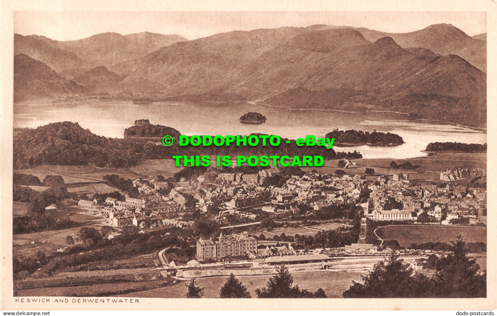 R524472 Keswick And Derwentwater. Abraham - Welt