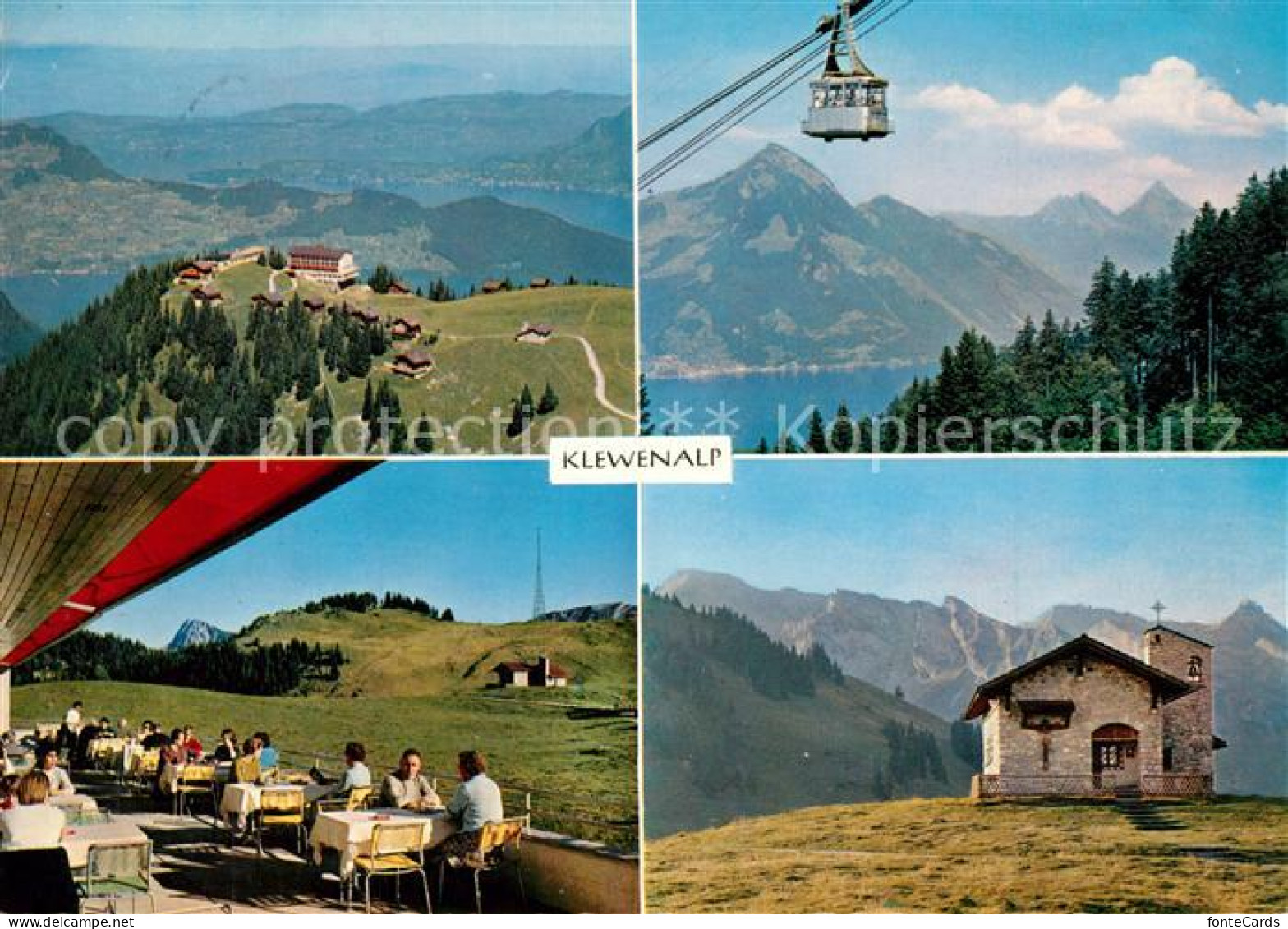 13300643 Klewenalp Berghotels Sonnenterrasse Bergbahn Kapelle Alpenpanorama Klew - Andere & Zonder Classificatie