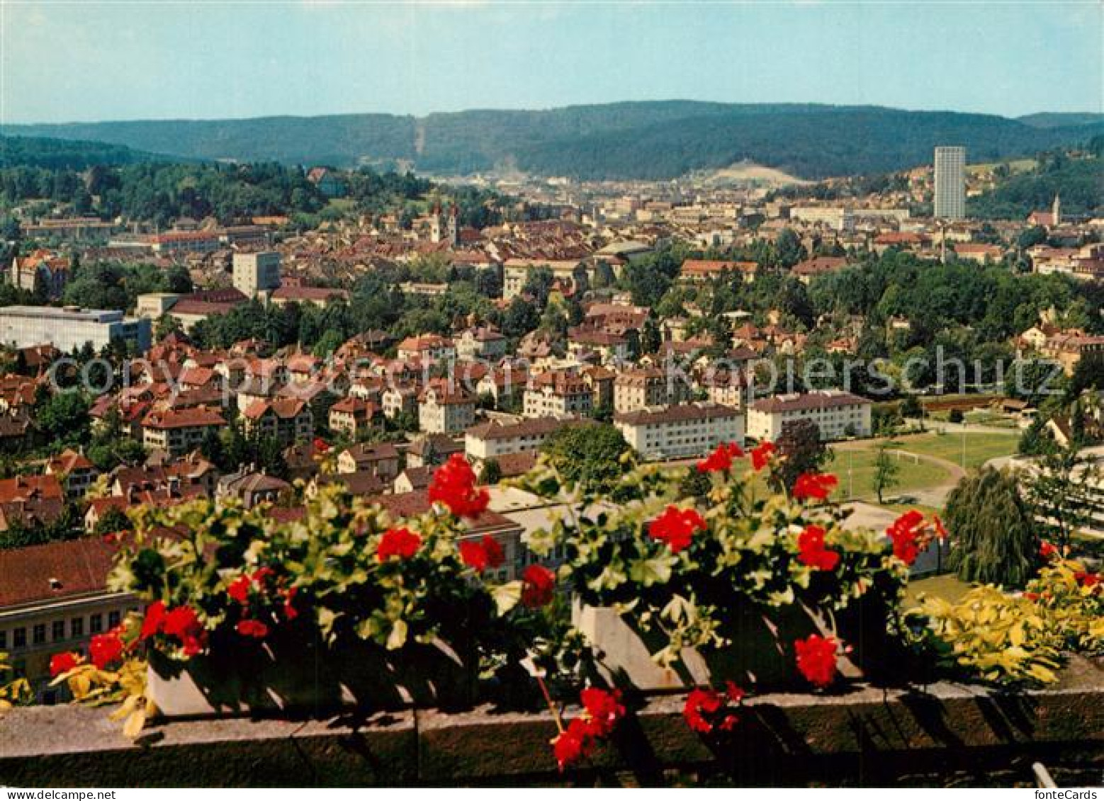 13300473 Winterthur ZH Stadtpanorama Blick Vom Restaurant Goldenberg Winterthur  - Otros & Sin Clasificación