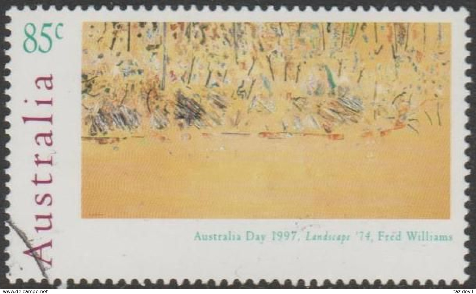 AUSTRALIA - USED 1997 85c Australia Day Painting - Landscape - Used Stamps