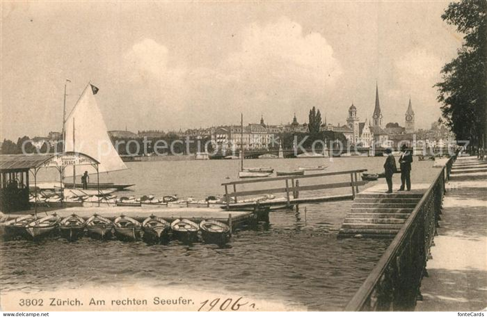 13299641 Zuerich ZH Am Rechten Seeufer Zuerich ZH - Otros & Sin Clasificación