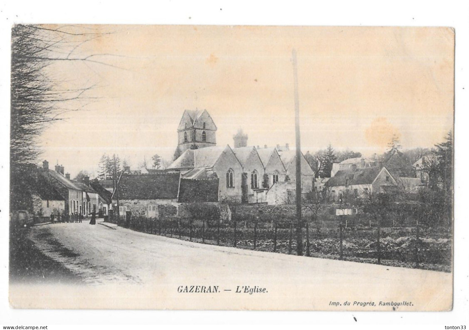 GAZERAN - 78 - L'Eglise  - TOUL 7 - - Andere & Zonder Classificatie