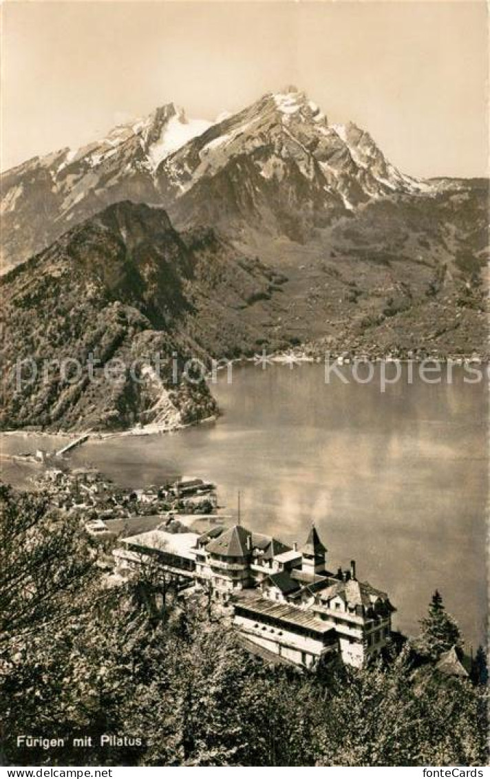 13298023 Fuerigen Mit Pilatus Vierwaldstaettersee Fuerigen - Altri & Non Classificati