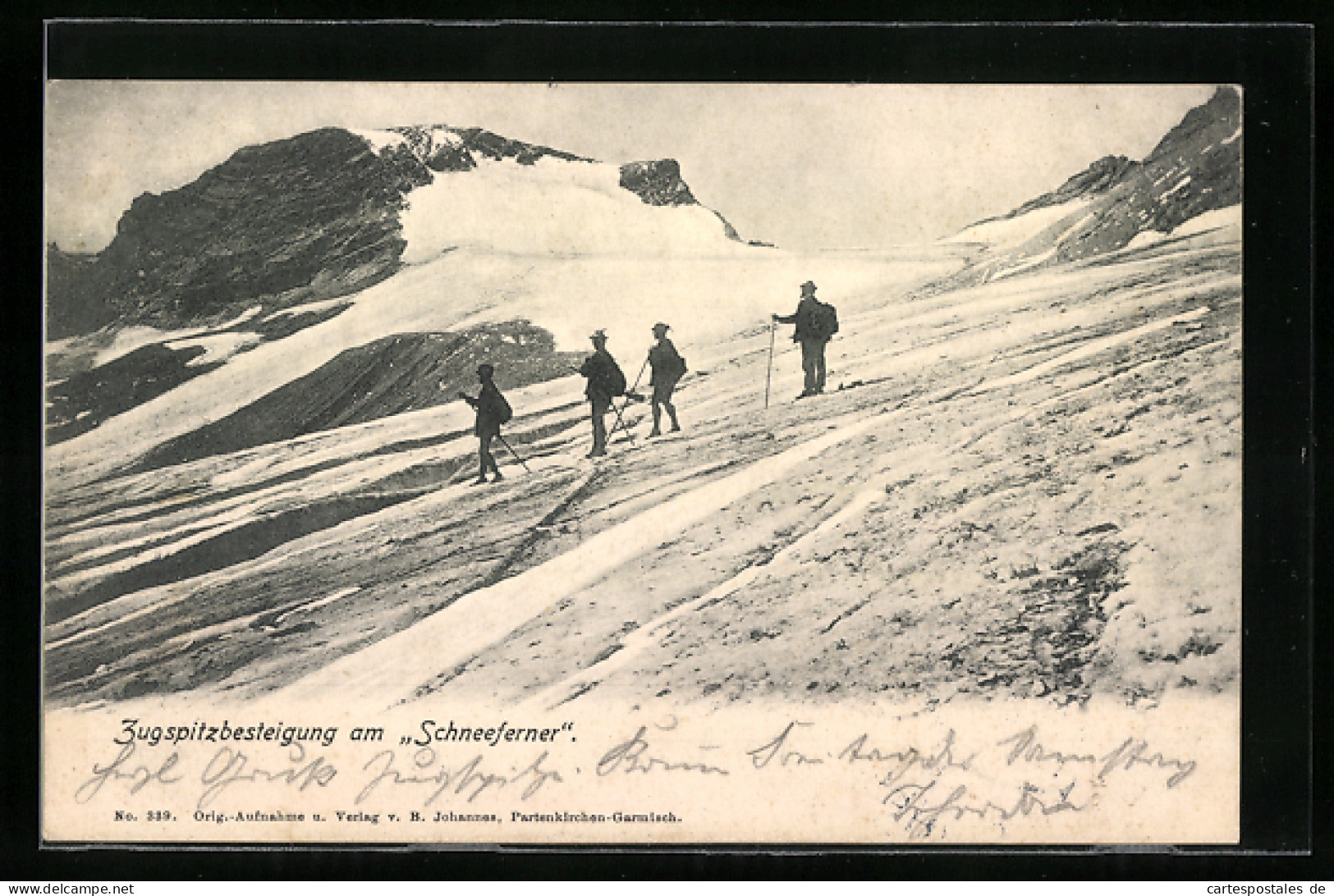 AK Schneeferner, Zugspitzbesteigung  - Alpinismo