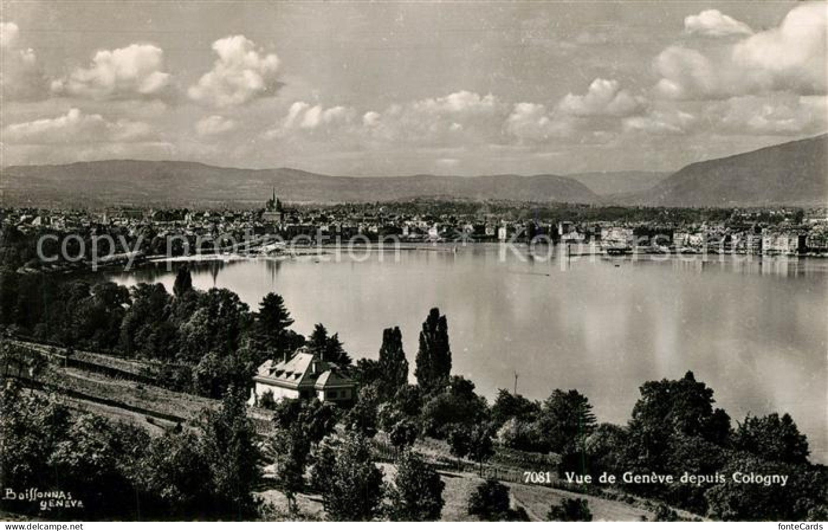 13297782 Geneve GE Vue Depuis Cologny Geneve GE - Autres & Non Classés