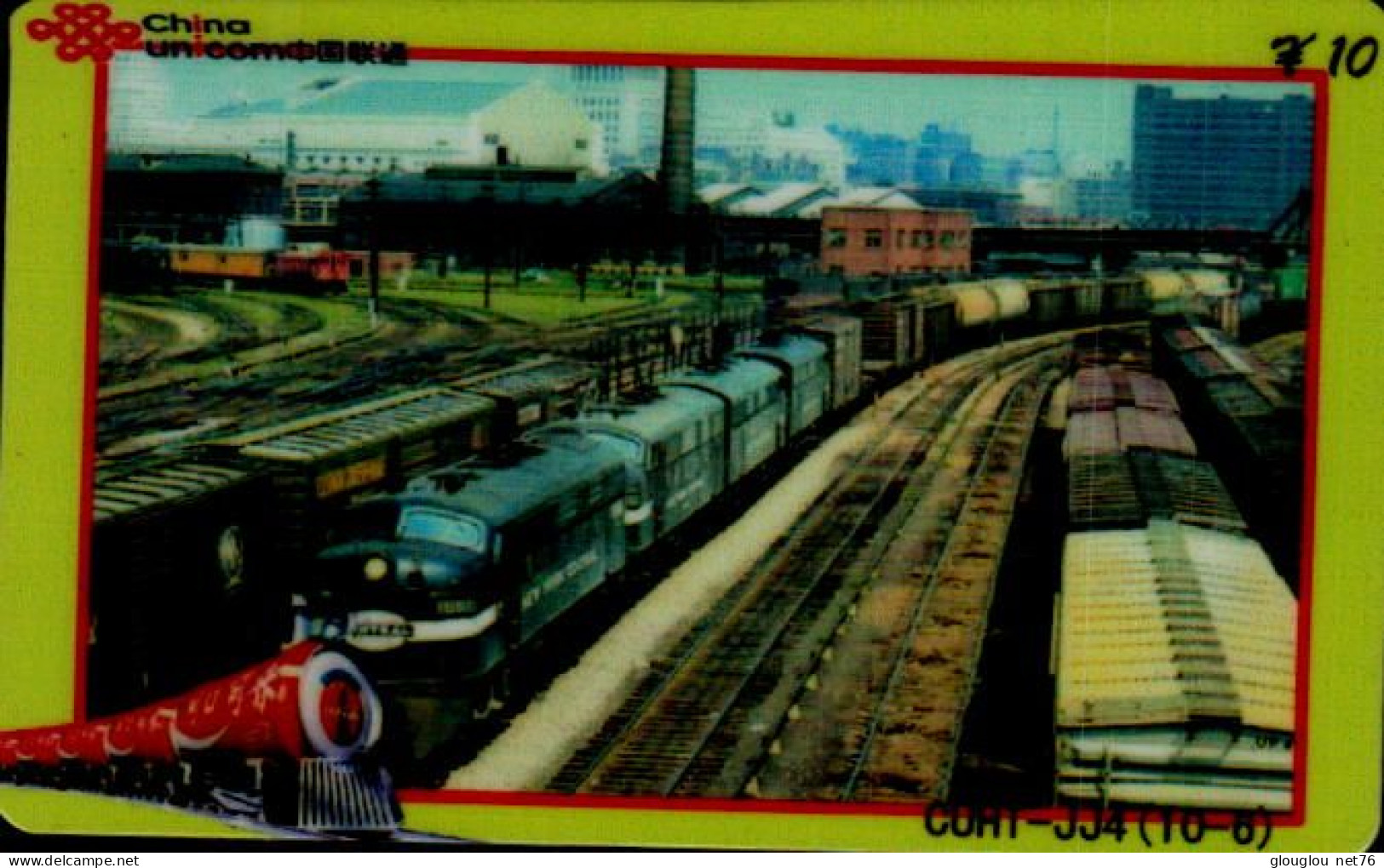 TELECARTE ETRANGERE.....TRAINS. - Eisenbahnen