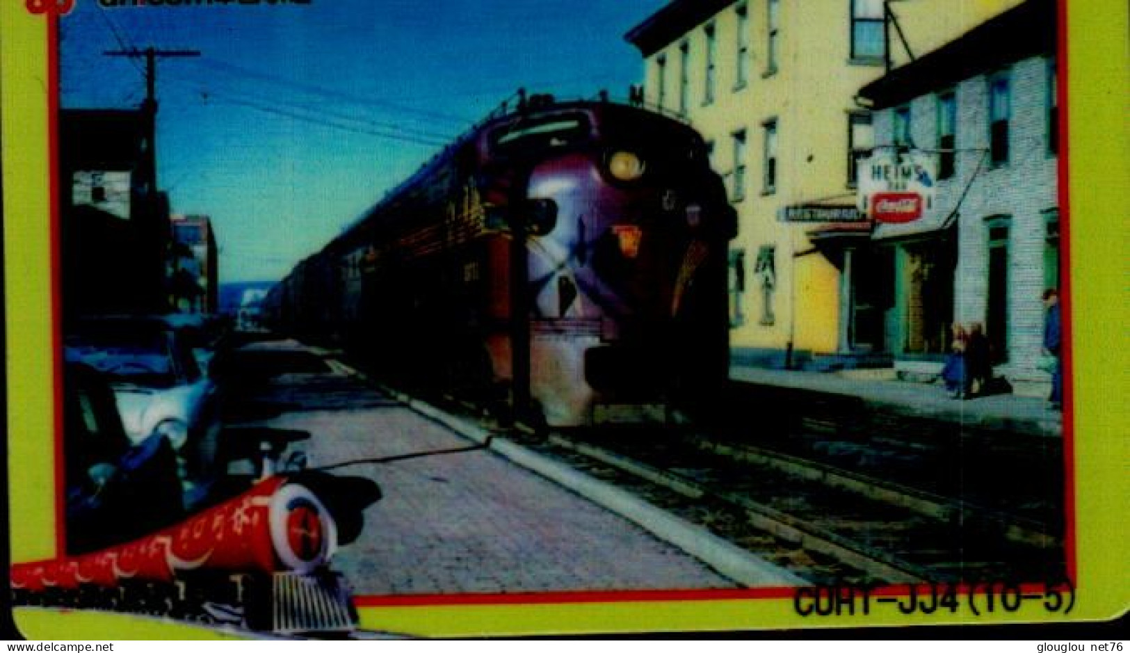 TELECARTE ETRANGERE.....TRAIN. - Trenes