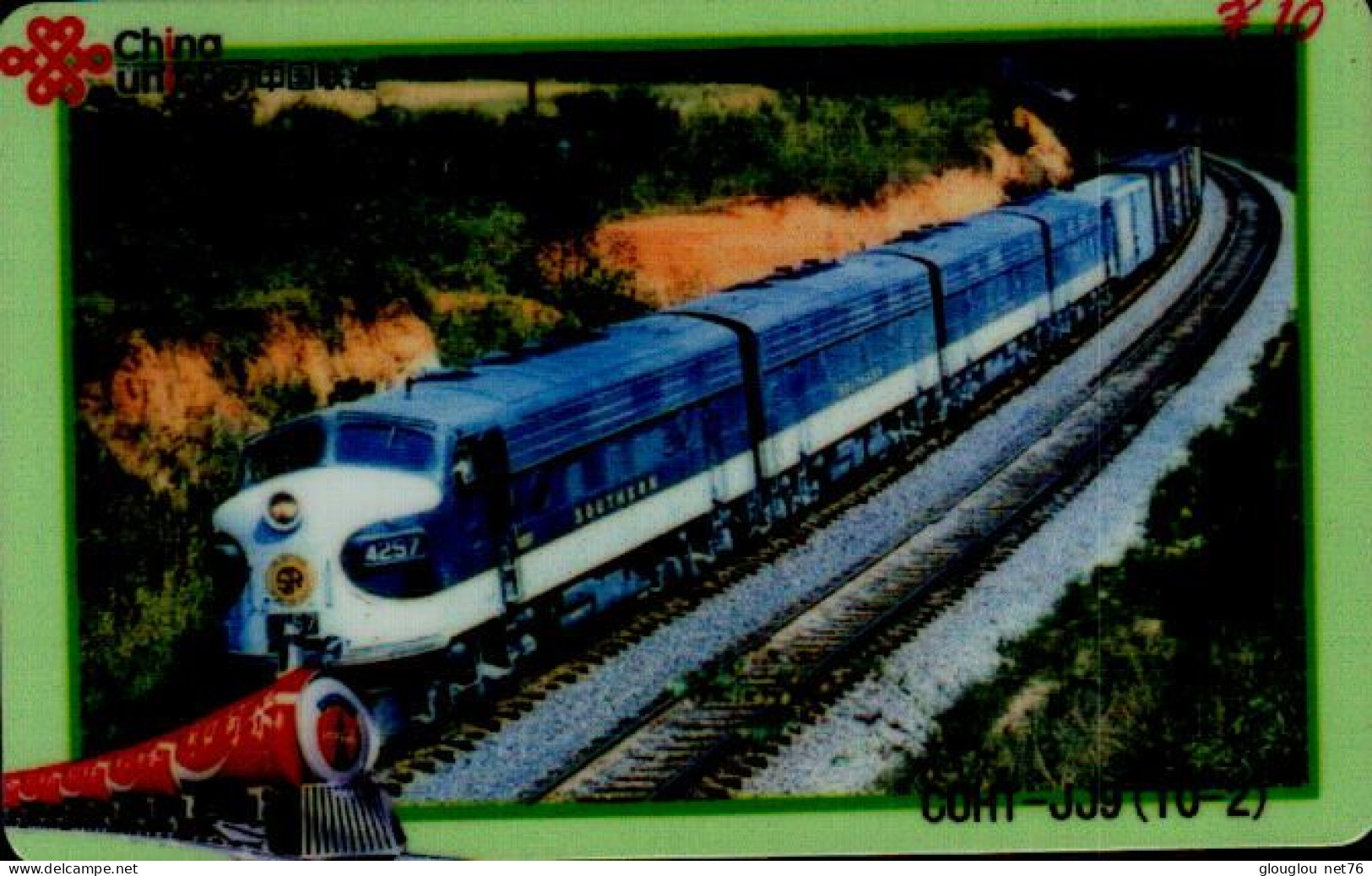 TELECARTE ETRANGERE.....TRAIN. - Treinen