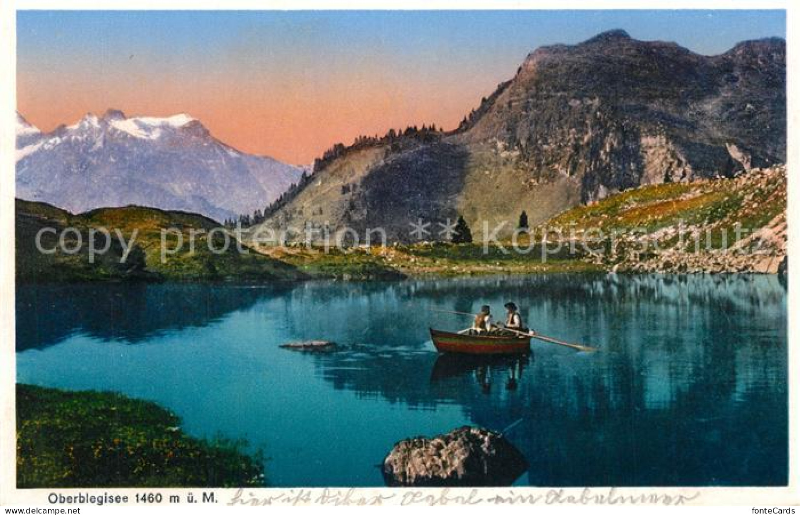 13297082 Oberblegisee Boot Auf See Oberblegisee - Altri & Non Classificati