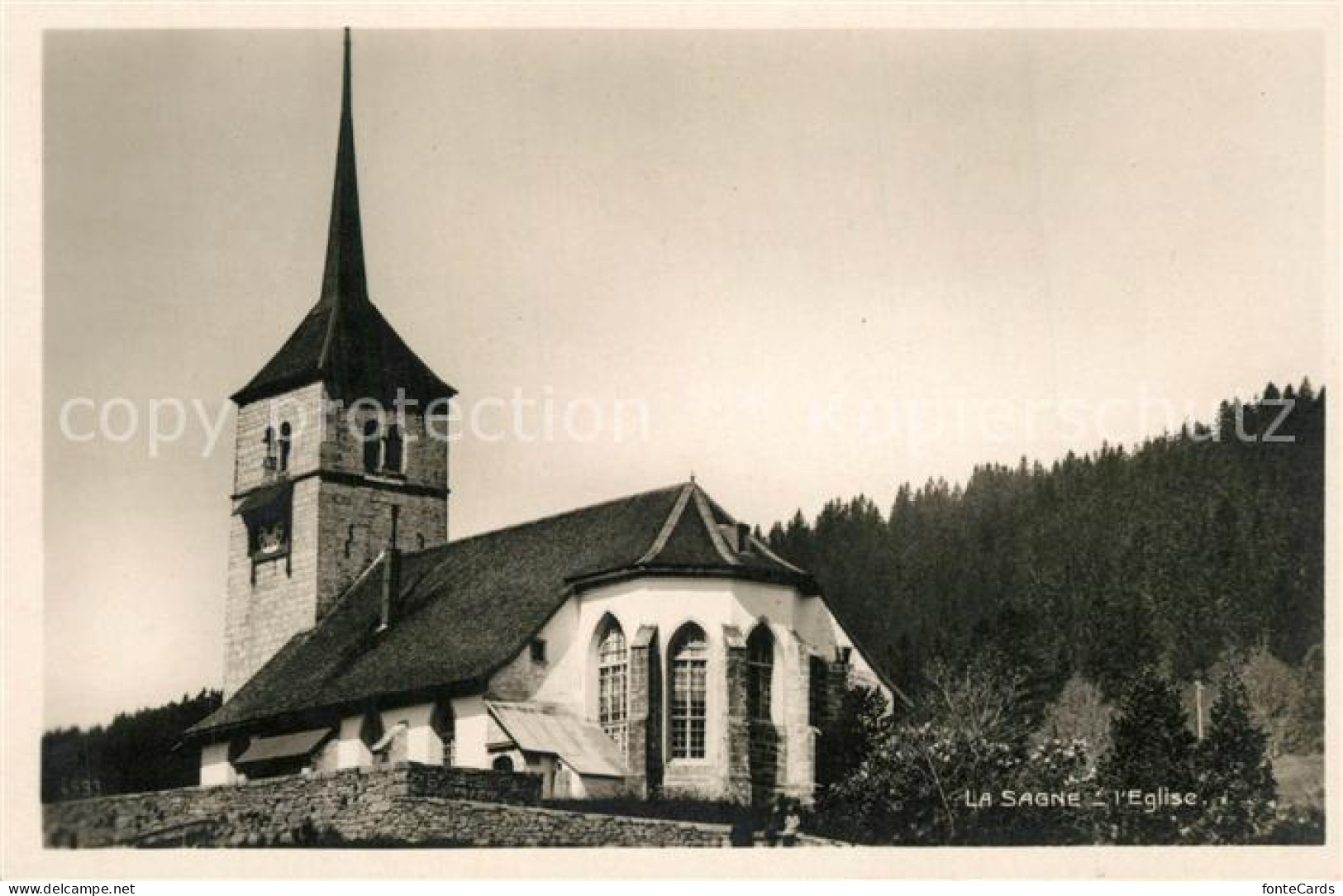 13296670 La Sagne NE Eglise La Sagne NE - Autres & Non Classés