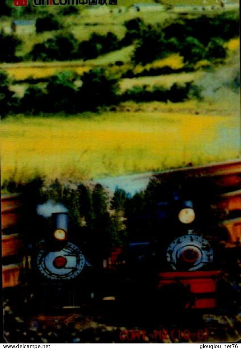 TELECARTE ETRANGERE.....TRAINS. - Trenes