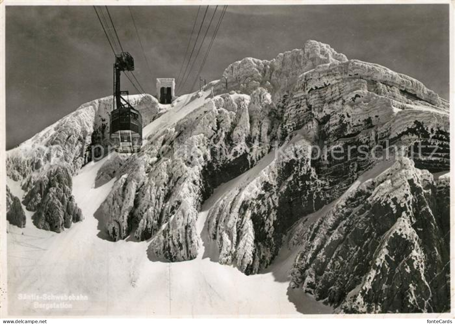 13296310 Saentis AR Schwebebahn Bergstation Saentis AR - Andere & Zonder Classificatie