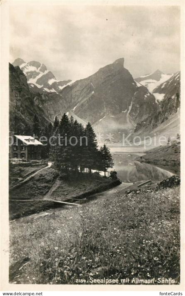 13296308 Seealpsee Mit Altmann-Saentis Seealpsee - Autres & Non Classés