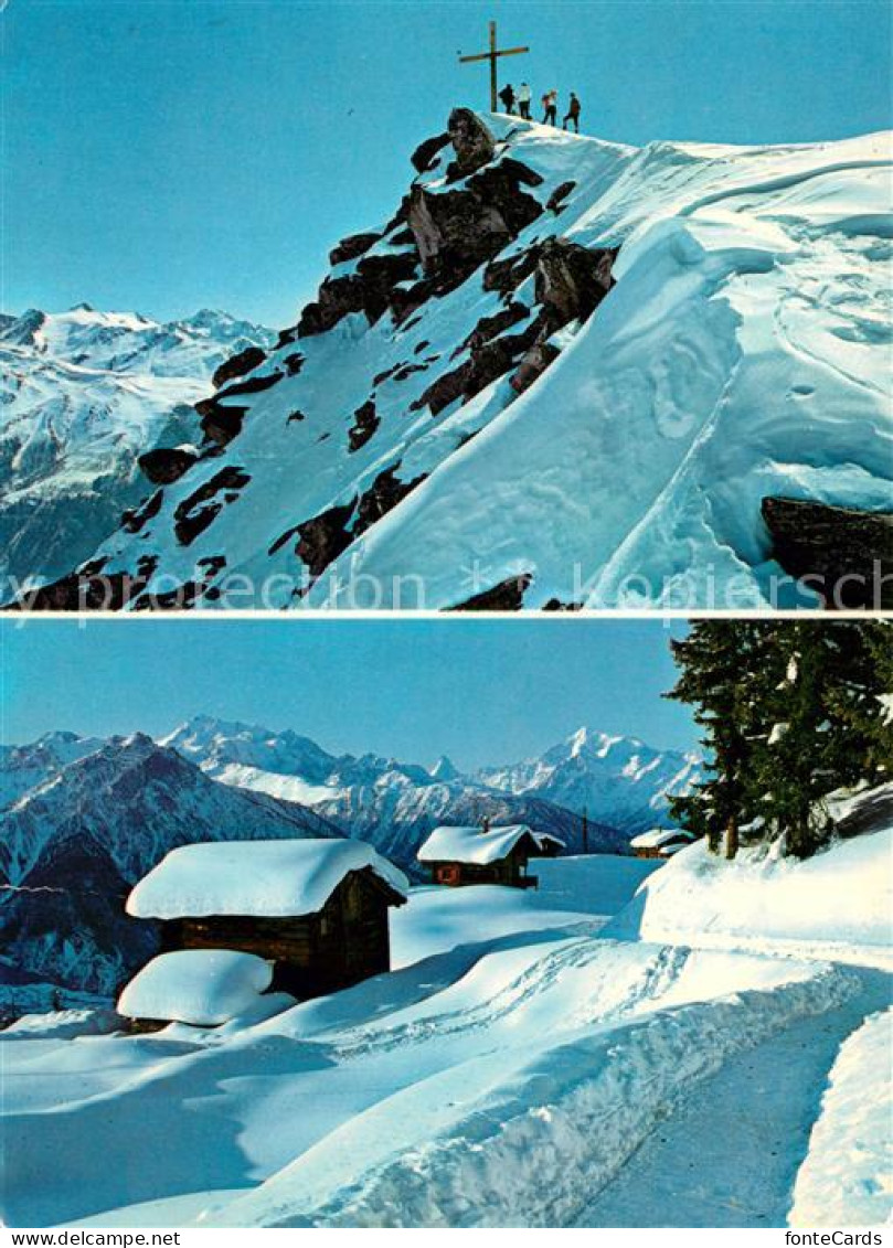 13293634 Fiesch Eggishorn Riederalp Bettmeralp Winterpanorama Berner Alpen Fiesc - Other & Unclassified
