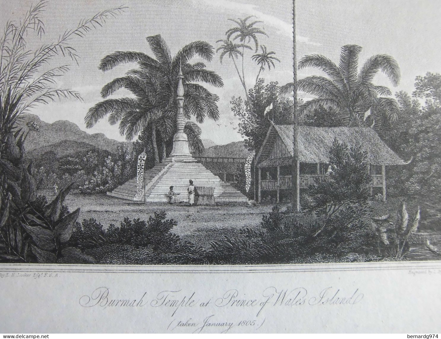 Alaska Prince Of Wales Island USA :« Burmah Temple »  Pinkerton (1813) - Documents Historiques