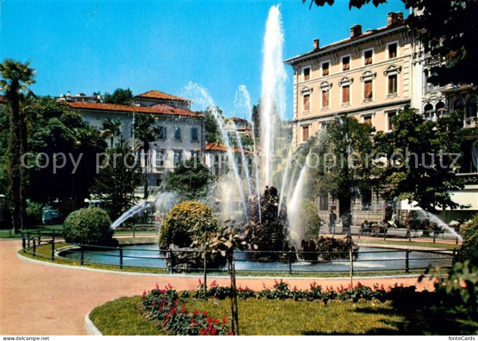 13293488 Lugano Lago Di Lugano Brunnen Lugano Lago Di Lugano - Other & Unclassified