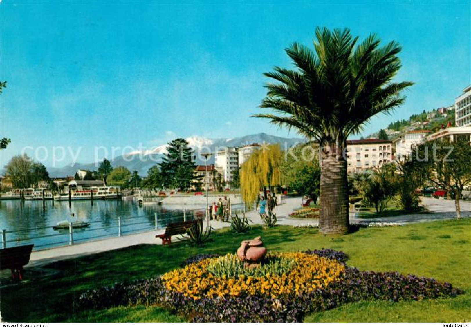 13293468 Locarno TI Seepromenade Schifflande Locarno TI - Other & Unclassified