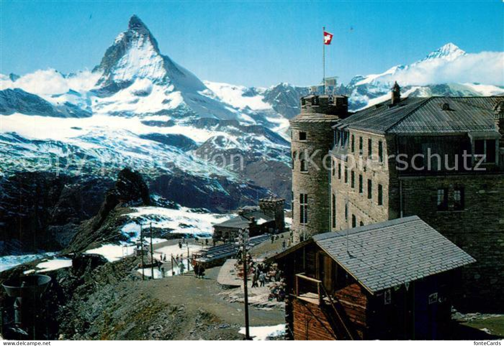 13293313 Zermatt VS Kulm Hotel Gornergrat Mit Matterhorn Zermatt VS - Other & Unclassified