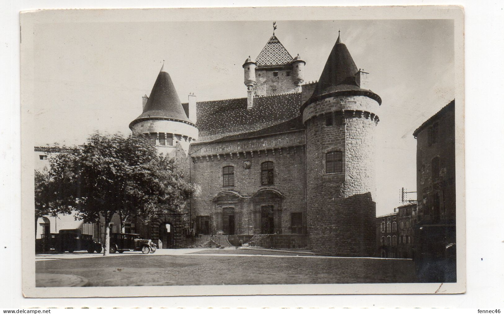 07 - AUBENAS - Le Château - 1950 (K163) - Aubenas