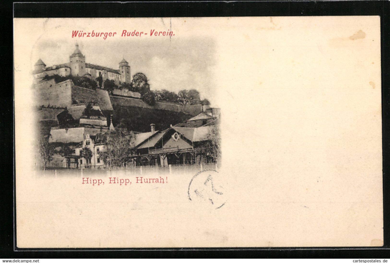 AK Würzburg, Stadtansicht Mit Schloss  - Wuerzburg