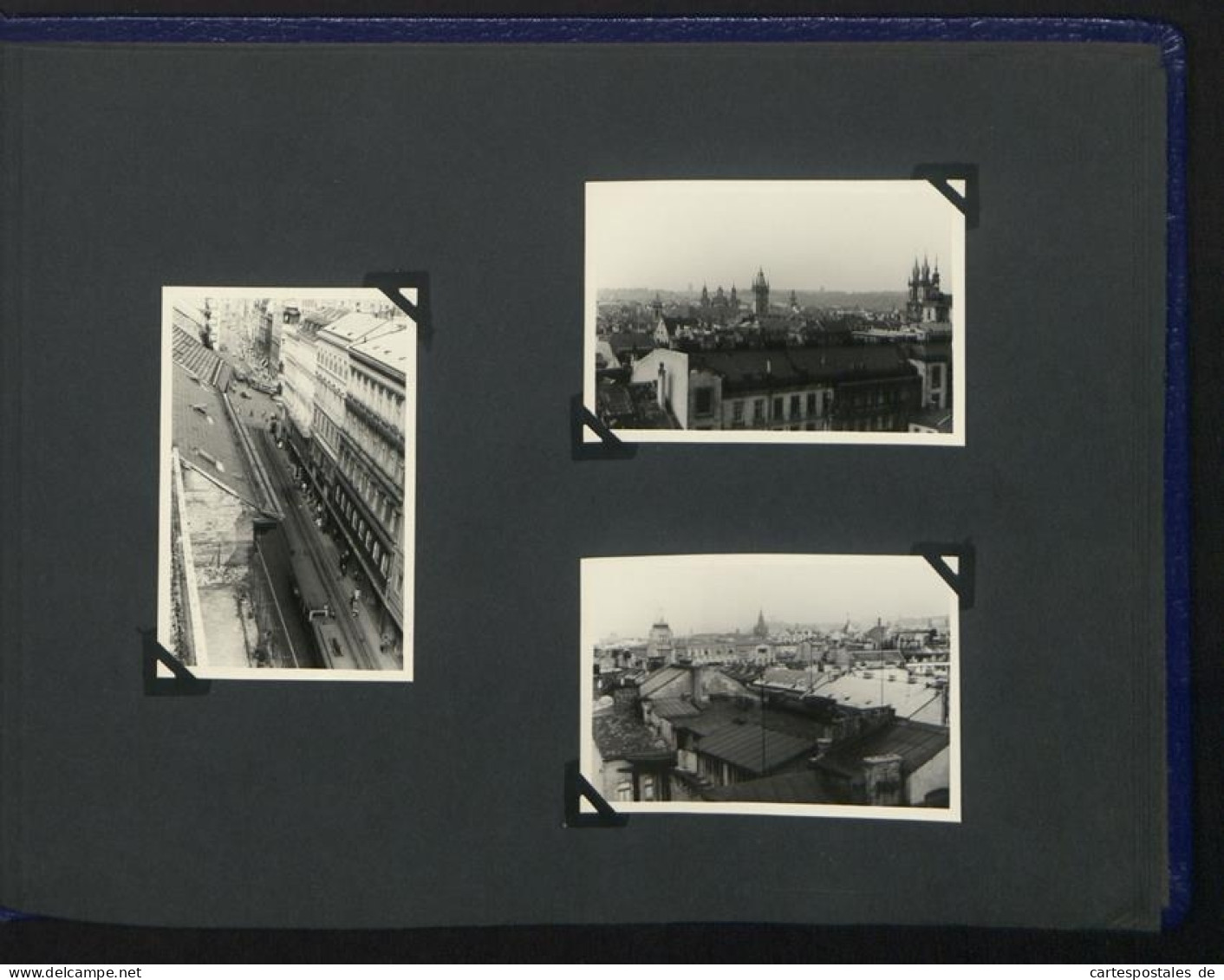 Fotoalbum mit 132 Fotografien, Deutscher Praktikant in der Tschechoslowakei CSSR 1960, Ostrava, Prag 