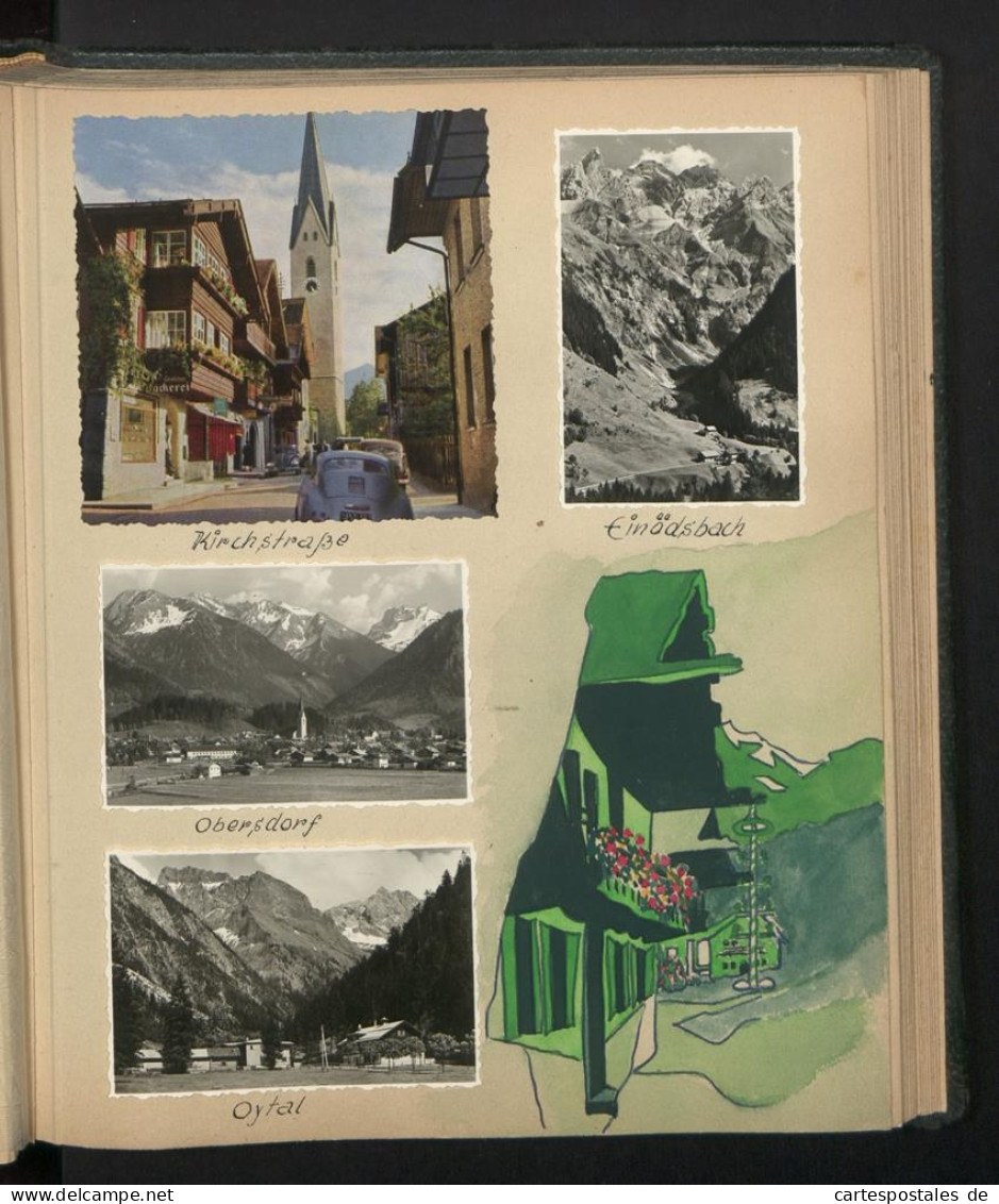 Fotoalbum 138 Fotografien, Ansicht Immenstadt, Privates Reisealbum Allgäu, Kempten, Füssen, Oberstdorf, Würzburg, C 