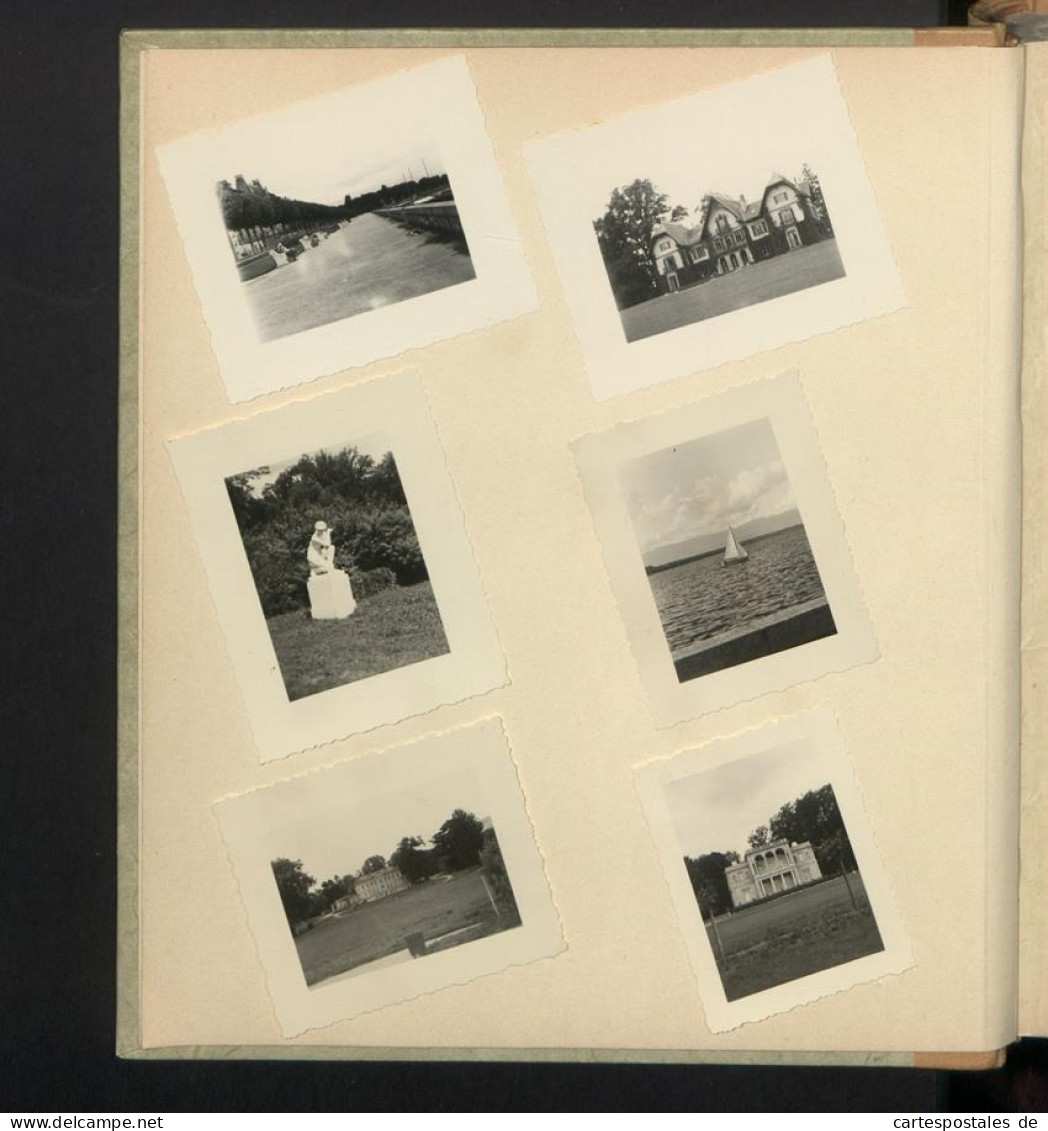 Fotoalbum Mit 213 Fotografien, Ansicht St. Moritz, Olympische Winterspiele 1948, Genf, Aarau  - Album & Collezioni